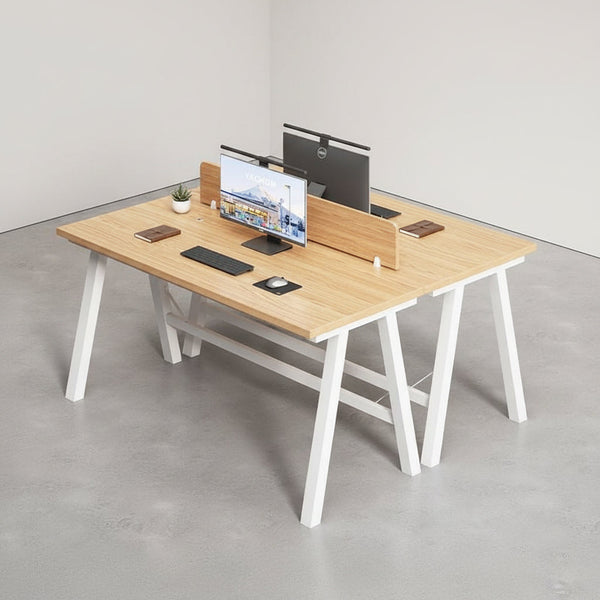 Double Workspace Unit for Two Users, 120 x 120 x 76cm — WIMU Kitchen Nairobi — Kenya · WIMU Kitchen Nairobi