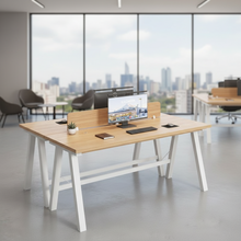 Double Workspace Unit 120 x 120 x 76cm, Two Users — view 2 — Kenya · WIMU Kitchen