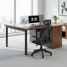 Double Workstation Desk for Two Users, 127 x 120 x 107cm — WIMU Kitchen Nairobi — Kenya · WIMU Kitchen