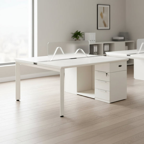 Double Workspace Unit for Two Users, 120 x 127 x 75cm — WIMU Kitchen Nairobi — Kenya · WIMU Kitchen Nairobi
