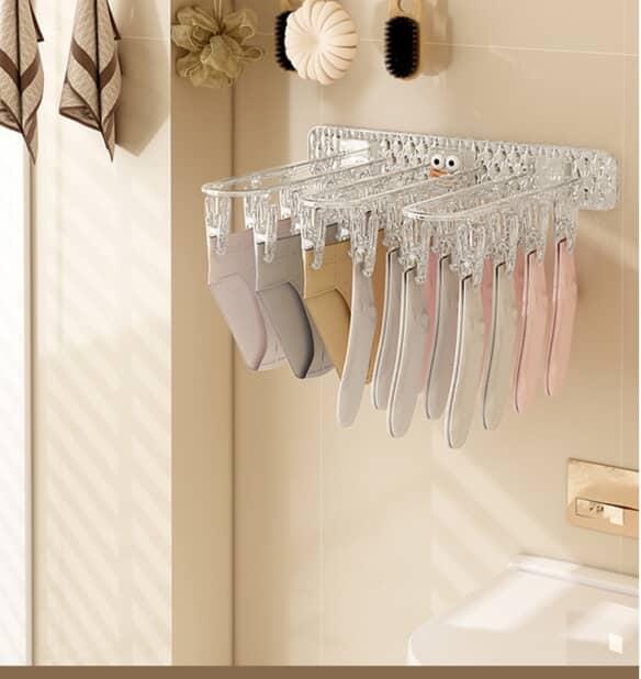 Wall-Mounted Folding Laundry Drying Rack with 24 Clips — WIMU Kitchen Nairobi — Kenya · WIMU Kitchen Nairobi