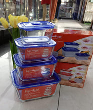4pcs/set High Borosilicate Glass Storage bowl with lid — WIMU Kitchen Nairobi — Kenya · WIMU Kitchen
