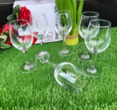 A set of 6 wine glasses (view 2) — Kenya · WIMU Kitchen