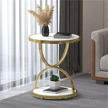 2 tier Tempered Glass Side Table — Kenya · WIMU Kitchen