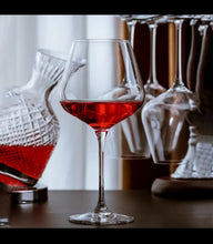 6 Pcs Elegant Burgundy Crystal Wine Glass – 600ml (Large Size) (view 2) — Kenya · WIMU Kitchen
