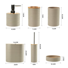 6pcs Bathroom accessories set (view 2) — Kenya · WIMU Kitchen