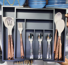Multifunctional Bamboo drawer organizer (view 2) — Kenya · WIMU Kitchen