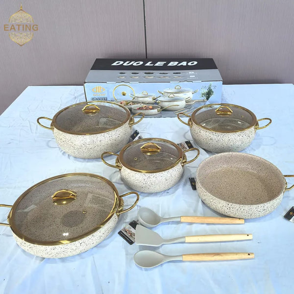 9pcs granite cookware set — Kenya · WIMU Kitchen Nairobi