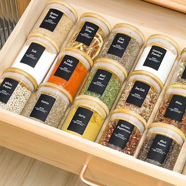 12pc Set Spice Jars — Kenya · WIMU Kitchen Nairobi