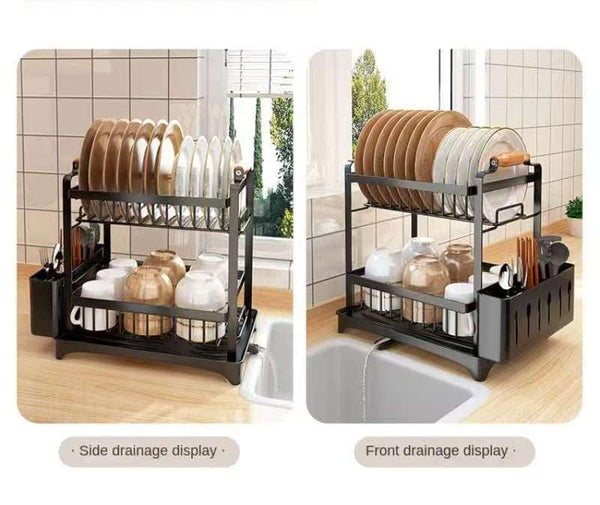 Premium Quality 2 Tier Dish Rack — Kenya · WIMU Kitchen Nairobi