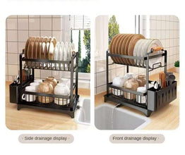 Premium Quality 2 Tier Dish Rack — Kenya · WIMU Kitchen