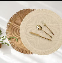 6PCS Round Jute Table Mat — Kenya · WIMU Kitchen