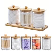 3Pc Set Acrylic swab storage organizer (view 2) — Kenya · WIMU Kitchen