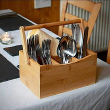 Portable countertop/kitchen cutlery organizer with handle — Kenya · WIMU Kitchen