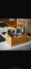 Portable countertop/kitchen cutlery organizer with handle (view 3) — Kenya · WIMU Kitchen