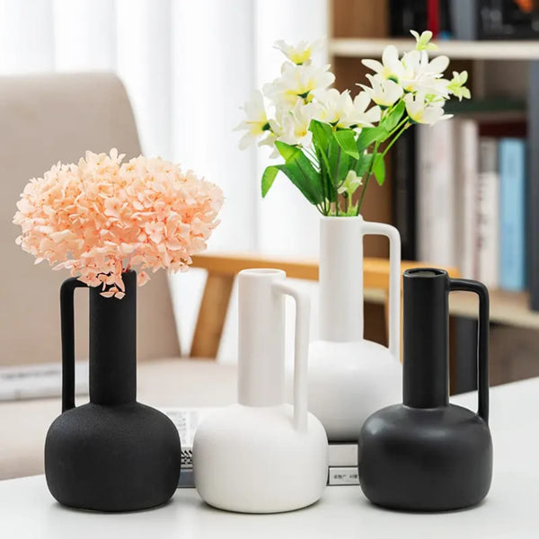 Vintage decorative flower vase — Kenya · WIMU Kitchen Nairobi