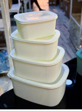 4pcs multipurpose storage containers — Kenya · WIMU Kitchen