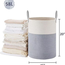 Cotton Rope Basket (view 2) — Kenya · WIMU Kitchen