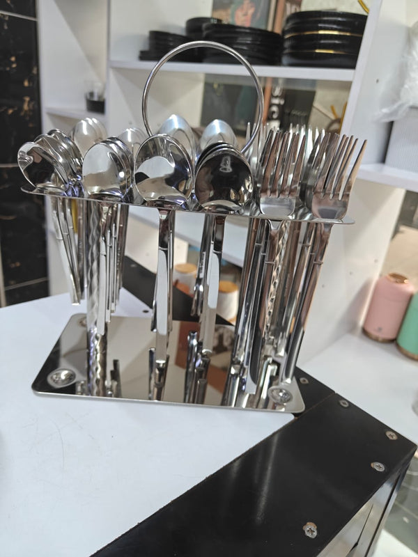 36 pcs cutlery set silver — Kenya · WIMU Kitchen Nairobi