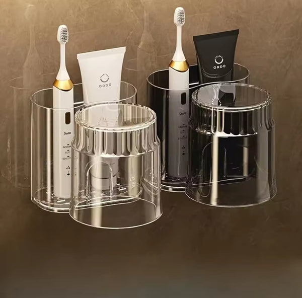 Wall mounted Toothbrush Holder With Mouthwash Cup — Kenya · WIMU Kitchen Nairobi