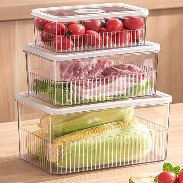 3 pcs Acrylic Transparent fridge organizer — Kenya · WIMU Kitchen Nairobi