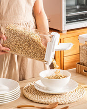 BPA-free, food-grade acrylic cereal jar. (view 2) — Kenya · WIMU Kitchen