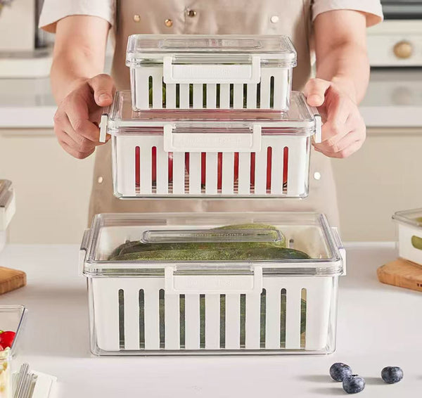 3pcs Stackable Food Storage Containers — Kenya · WIMU Kitchen Nairobi