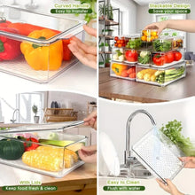 14pcs Stackable Fridge Storage Organizers (view 3) — Kenya · WIMU Kitchen