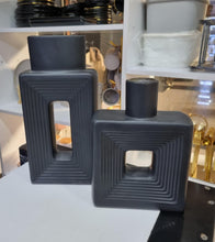 Resin Square Decorative vase set (view 2) — Kenya · WIMU Kitchen