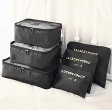 6pc Luggage Travel Organizers For Suitcase — Kenya · WIMU Kitchen
