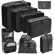 9pcs Luggage Travel Organizers /packing cubes For Suitcase (view 2) — Kenya · WIMU Kitchen