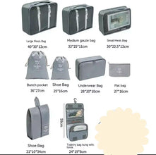 9pcs Luggage Travel Organizers /packing cubes For Suitcase (view 5) — Kenya · WIMU Kitchen
