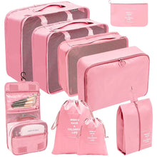 9pcs Luggage Travel Organizers /packing cubes For Suitcase (view 4) — Kenya · WIMU Kitchen
