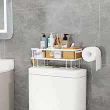 Single Layer Bathroom/ Toilet Racks With Tissue Holder (view 2) — Kenya · WIMU Kitchen