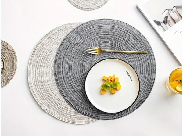 Woven placemats — Kenya · WIMU Kitchen Nairobi