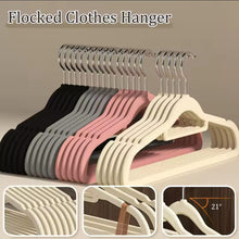 10pcs Velvet Non-Slip Hangers with Tie Bar (view 4) — Kenya · WIMU Kitchen