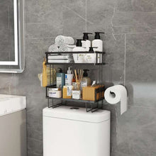 Double Layer Bathroom/ Toilet Racks With Tissue Holder — Kenya · WIMU Kitchen