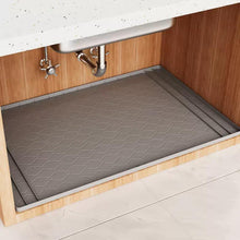 Silicone waterproof under the sink shelf mat (view 2) — Kenya · WIMU Kitchen