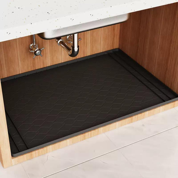 Silicone waterproof under the sink shelf mat — Kenya · WIMU Kitchen Nairobi