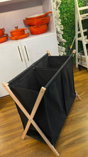Foldable partitioned laundry basket (view 2) — Kenya · WIMU Kitchen