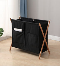 Foldable partitioned laundry basket (view 4) — Kenya · WIMU Kitchen