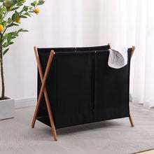 Foldable partitioned laundry basket (view 3) — Kenya · WIMU Kitchen