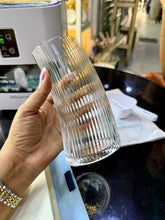 Vertical Stripped Glasses — Kenya · WIMU Kitchen