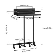 Multifunctional bathroom towel holder (view 3) — Kenya · WIMU Kitchen