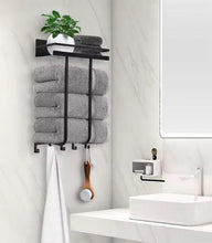Multifunctional bathroom towel holder (view 4) — Kenya · WIMU Kitchen