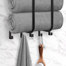Multifunctional bathroom towel holder (view 2) — Kenya · WIMU Kitchen