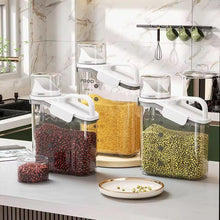 Acrylic airtight cereal storage container (view 3) — Kenya · WIMU Kitchen
