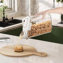Acrylic airtight cereal storage container (view 2) — Kenya · WIMU Kitchen