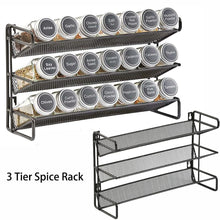 24pcs Spice Jars With Organizing Rack (view 2) — Kenya · WIMU Kitchen