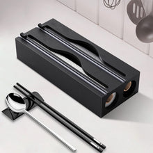 2in1 Bamboo Wrap Dispenser With Cutter (view 5) — Kenya · WIMU Kitchen